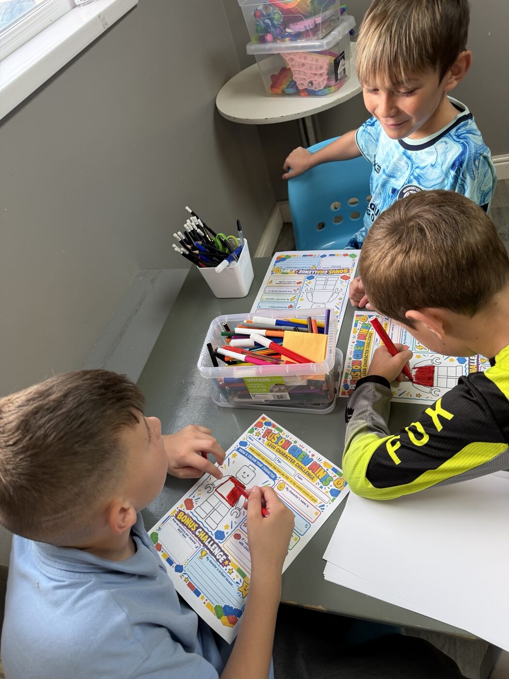 Children taking part in a Fusion Crew activity