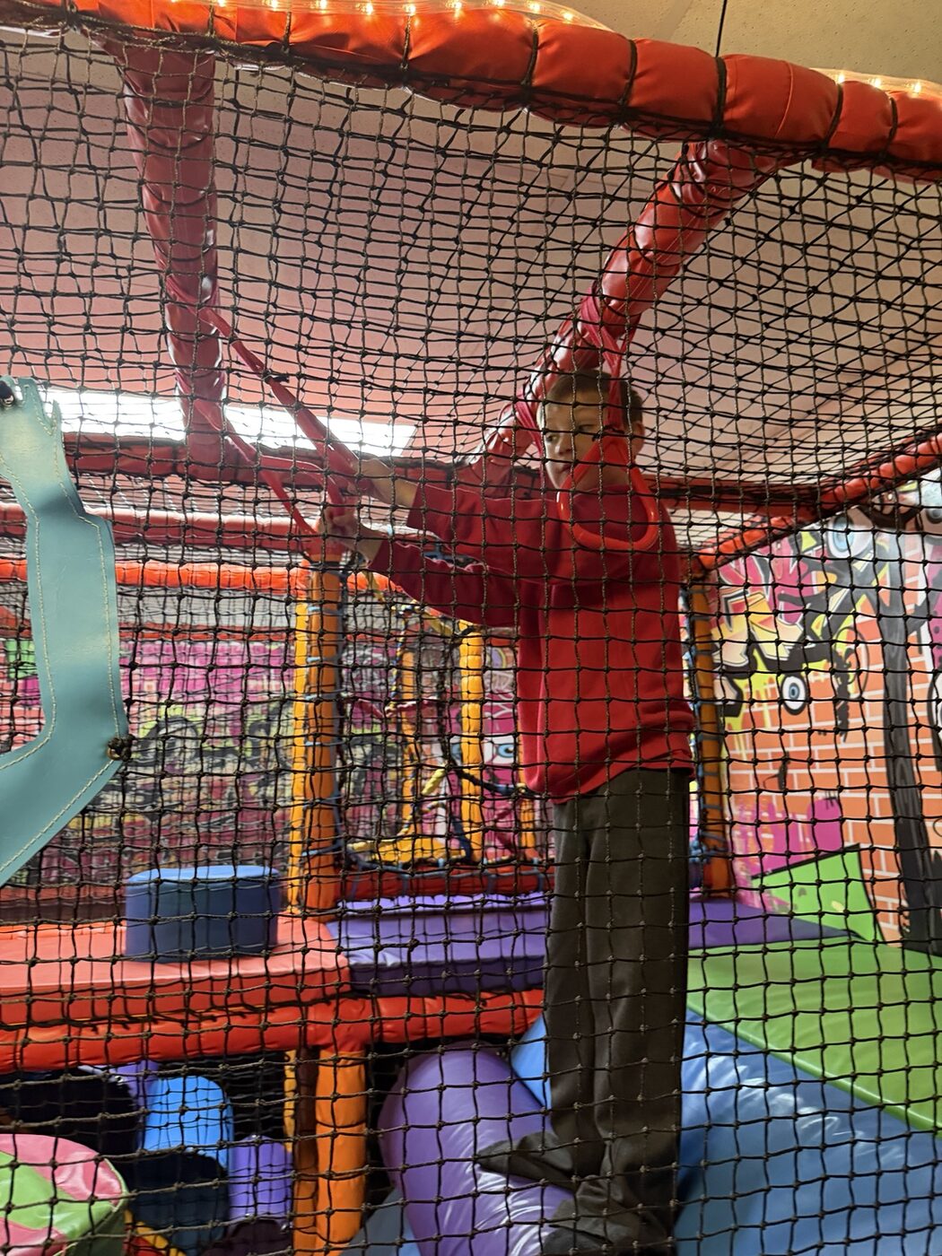 Child enjoying Fusion soft play